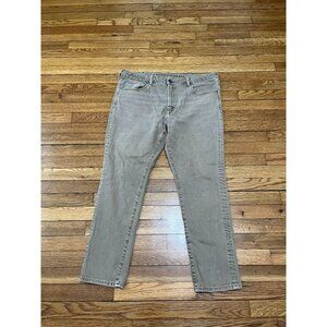 American Eagle Men's Brown Denim Skinny Jeans Size 38x28 Stretch